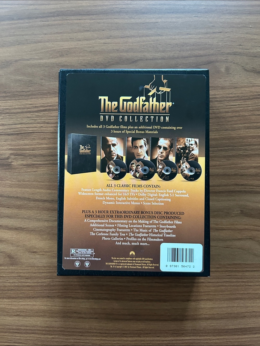 The Godfather DVD Collection - Picture 2 of 5